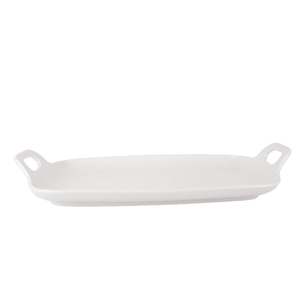 Блюдо " " 30,5х18х2,5см (min5) (фарфор) (транспортная упаковка)