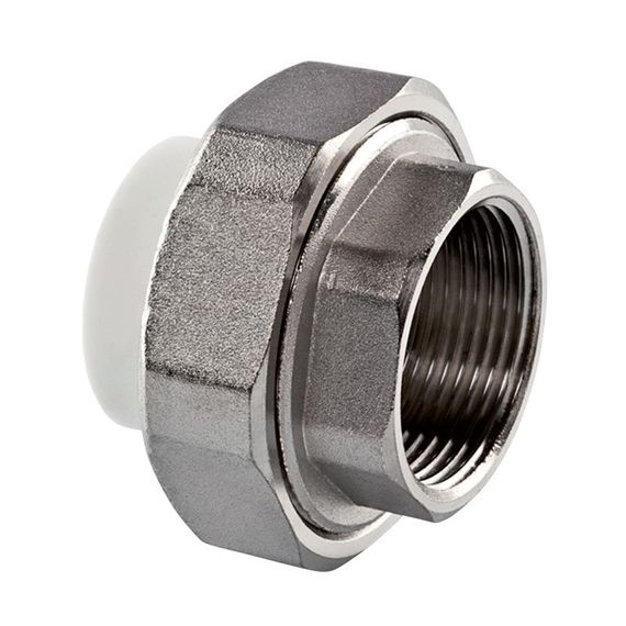 Сгон TEBO сварка ВР 20*3/4&quot; белый 35442