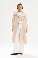 0120 Плащ женский (бежевый)