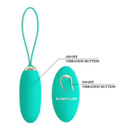 Зеленое виброяйцо Julia с пультом ДУ