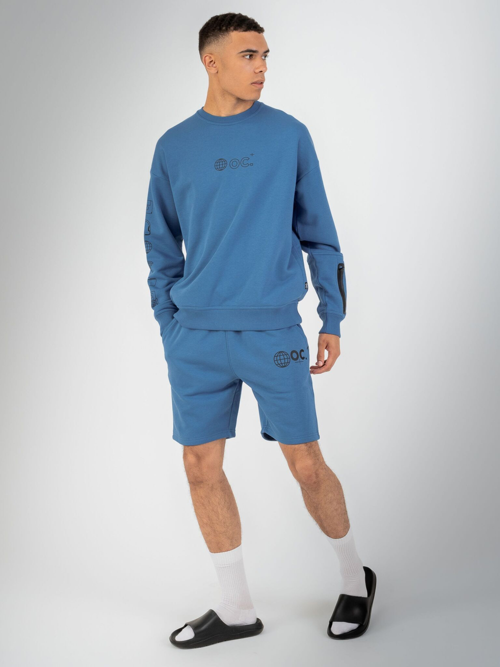 Шорты мужские ORIGINAL CREATOR GLOBE SHORTS, Синий