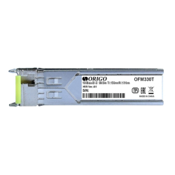 Трансивер ORIGO OFM330T / 3KM / A1A WDM SFP-трансивер, 1000Base-BX-D (Simplex SC), TX: 1550нм, RX: 1310нм, одномод, до 3км
