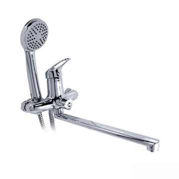 Смеситель ванна Kranar KB 2121-30, шар, зром, излив 30 см, лейка 1 режим