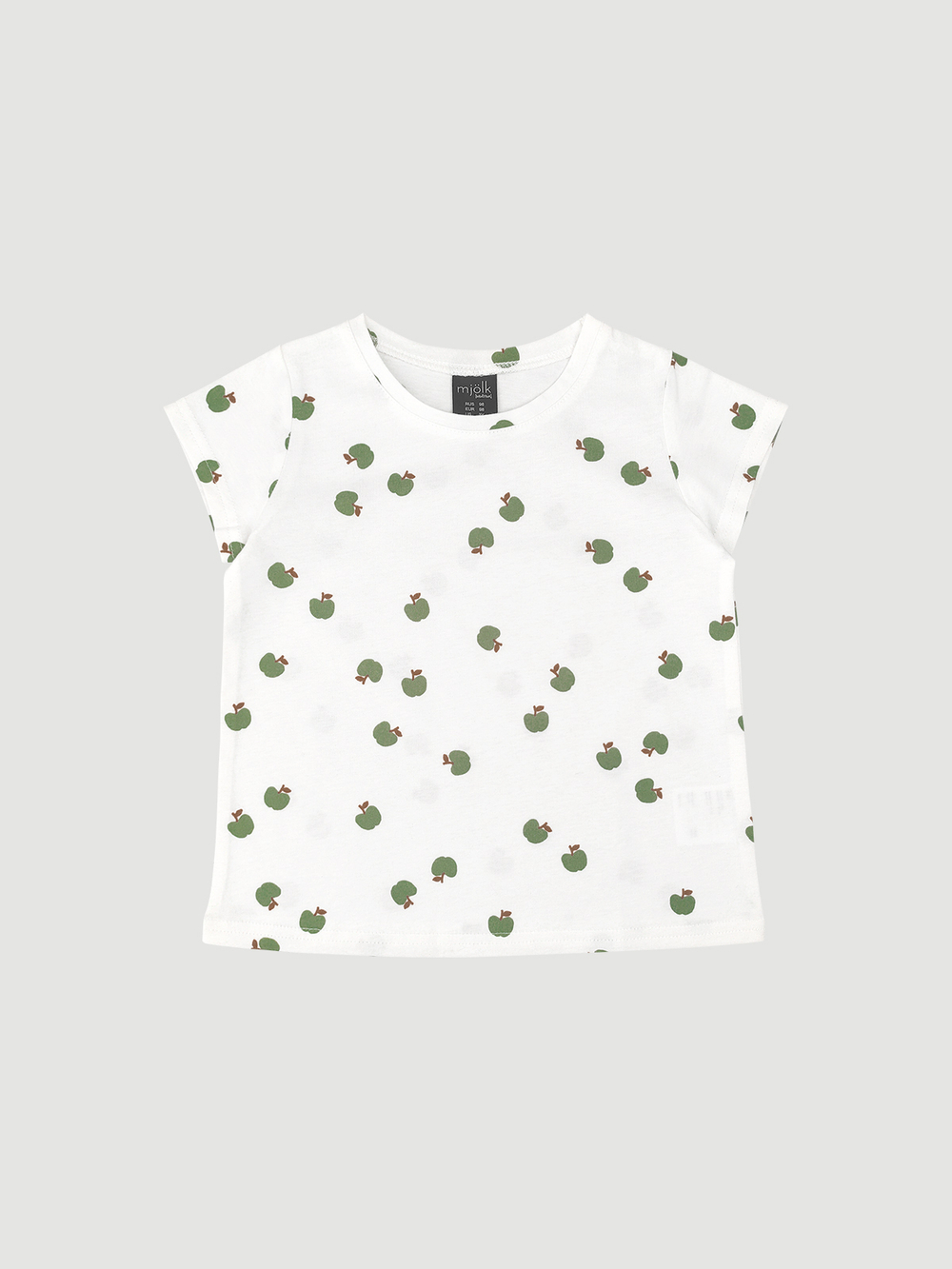 Футболка для девочек Mjölk Яблочки