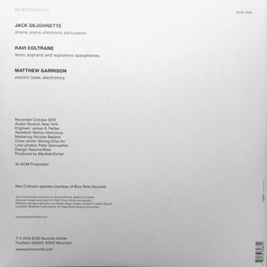 Jack DeJohnette, Ravi Coltrane, Matthew Garrison / In Movement (2LP)