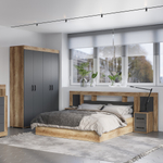 Прикроватная тумба Прима ТБ-12 дуб каньон