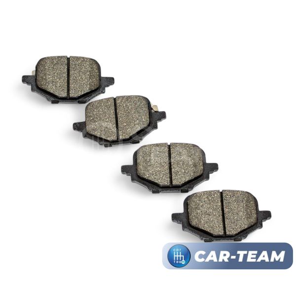 Колодки тормозные задние (керамические) Changan UNI-V (арт. ZCP-1353)