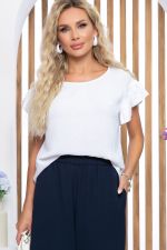 Брюки Городской шик (темно-синие) Б10314 LT Collection