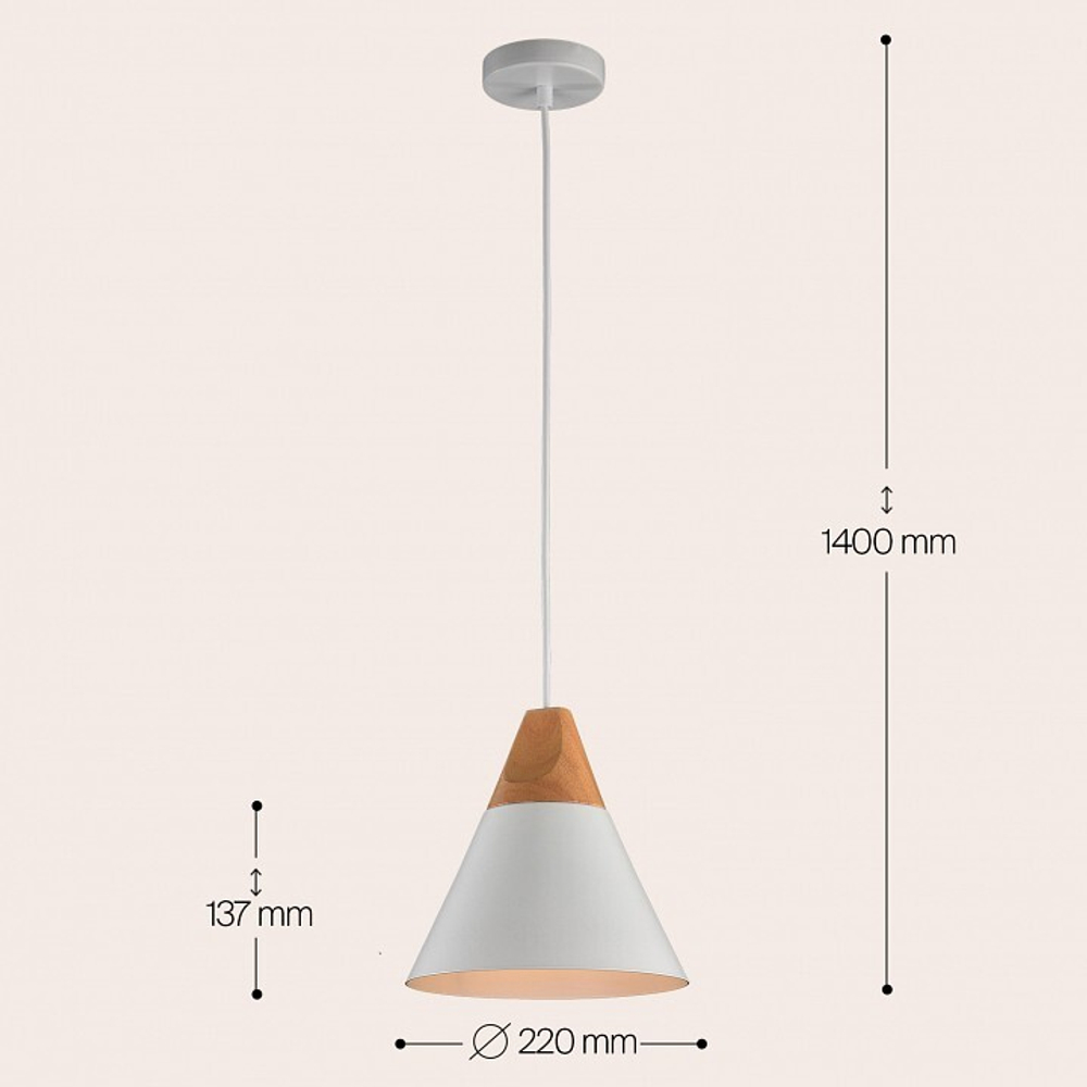 Подвесной светильник Maytoni Bicones P359-PL-140-W