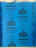 Наждачная бумага Р320 водостойкая Starcke 230*280мм 991А (упаковка 50шт)