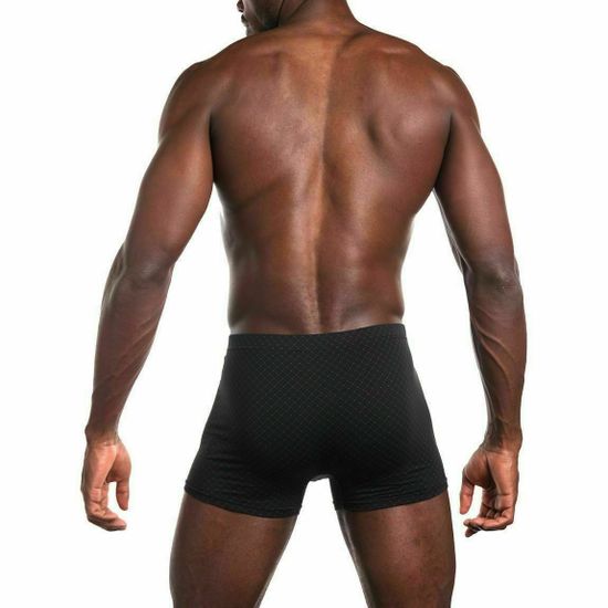 Мужские трусы боксеры черные Sergio Dallini SG2954-1