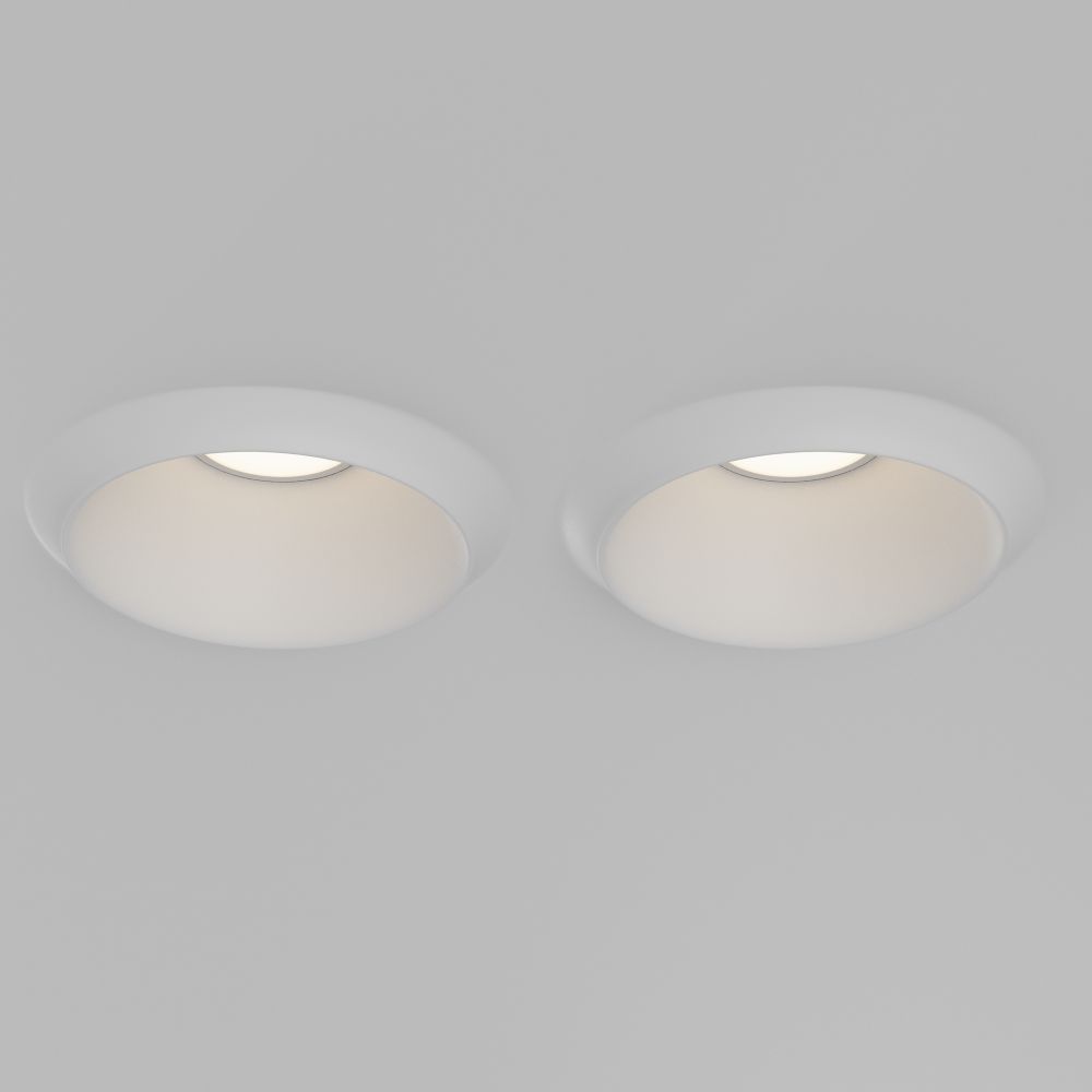 Встраиваемый светильник Technical DL124-GU10-02-TRS-W