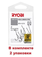 Крючок рыболовный RFH-5370 №12 ( 2 упк по 10шт)