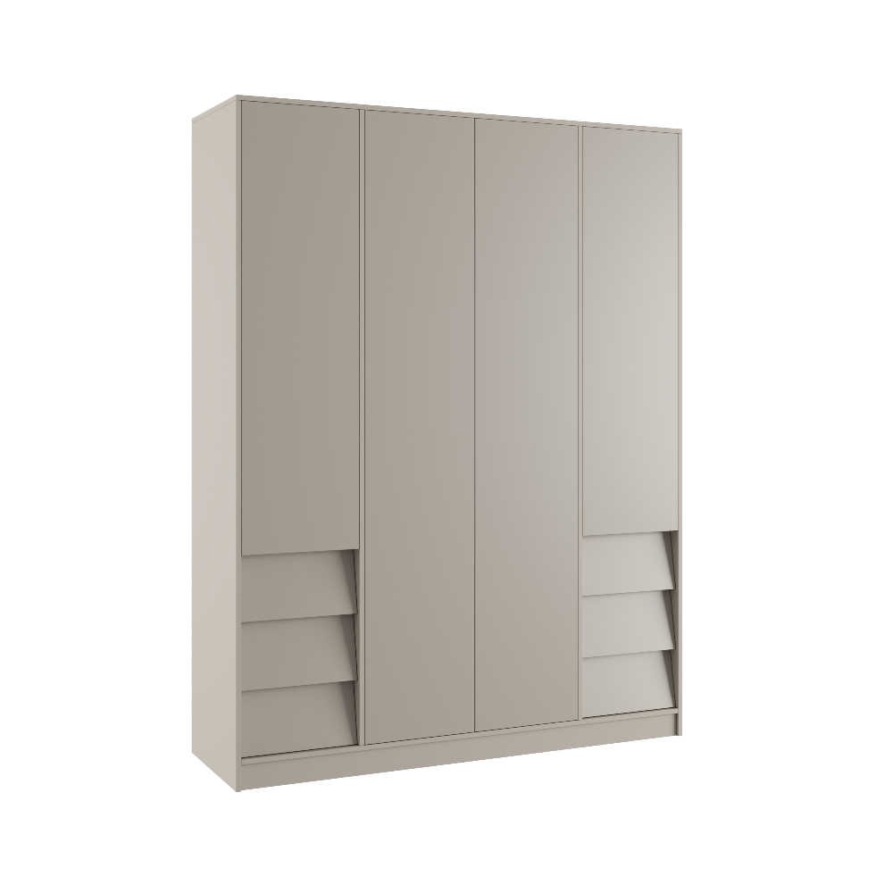Шкаф 4-х створчатый Ева