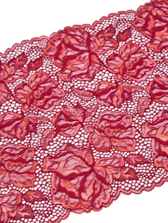 03-242 Кружево эластичное 23 см, марсала