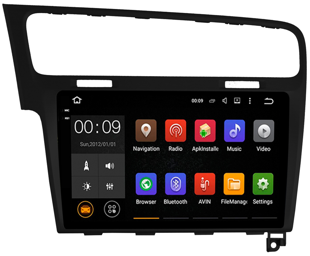 Магнитола для Volkswagen Golf 7 2012-2020 - AIROC 2K RX-3715 Android 13, QLed+2K, ТОП процессор, 8/128, CarPlay, SIM-слот