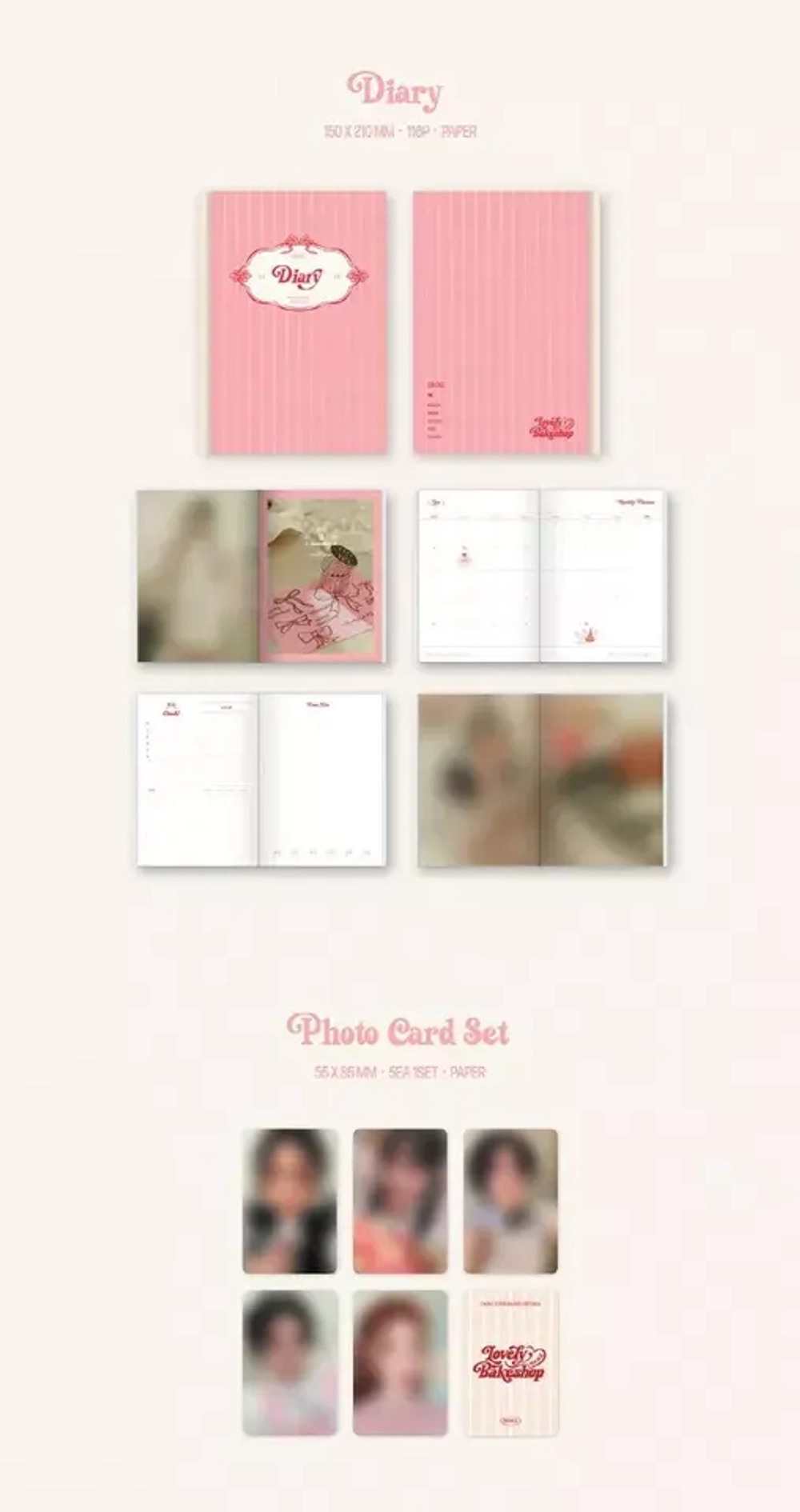 Календарь (G)I-DLE - 2025 SEASON’S GREETINGS Lovely Bakeshop