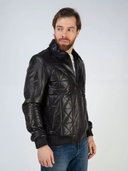 Кожаная куртка демисезонная