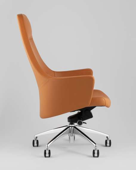 Кресло руководителя TopChairs Ferris коричневое