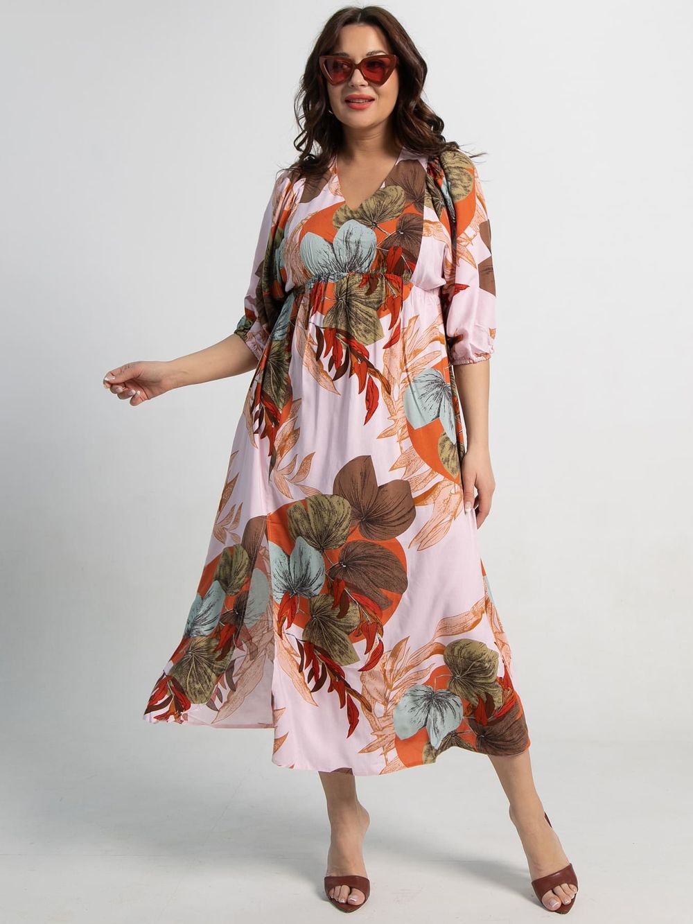 Платье Неповторимая (бежевое) П15502-34М LT Collection