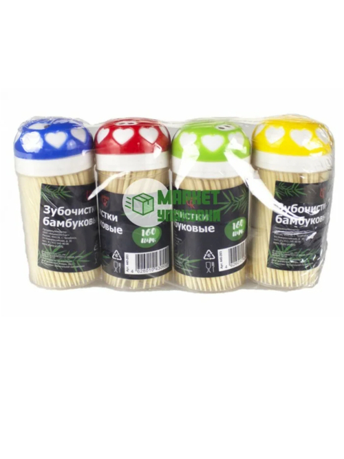 Зубочистки в банке 160шт LINGER (240уп)