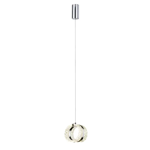 5029/8L L-VISION ODL24 000 хром/металл/акрил Подвес LED 8W 4000K 448лм MIRAGE