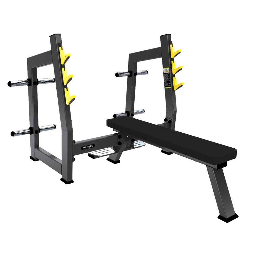A3043М Скамья-стойка для жима штанги лёжа с площадкой для страховки