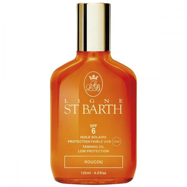 St Barth Roucou Tanning Oil SPF 6 125мл - Масло помадного дерева для загара СПФ 6