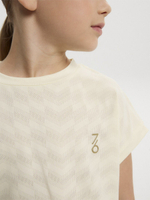 ОДЕЖДА ДЛЯ ТЕННИСА Девочки, Футболка SEVENSIX EVA T SHIRT 2.0 .