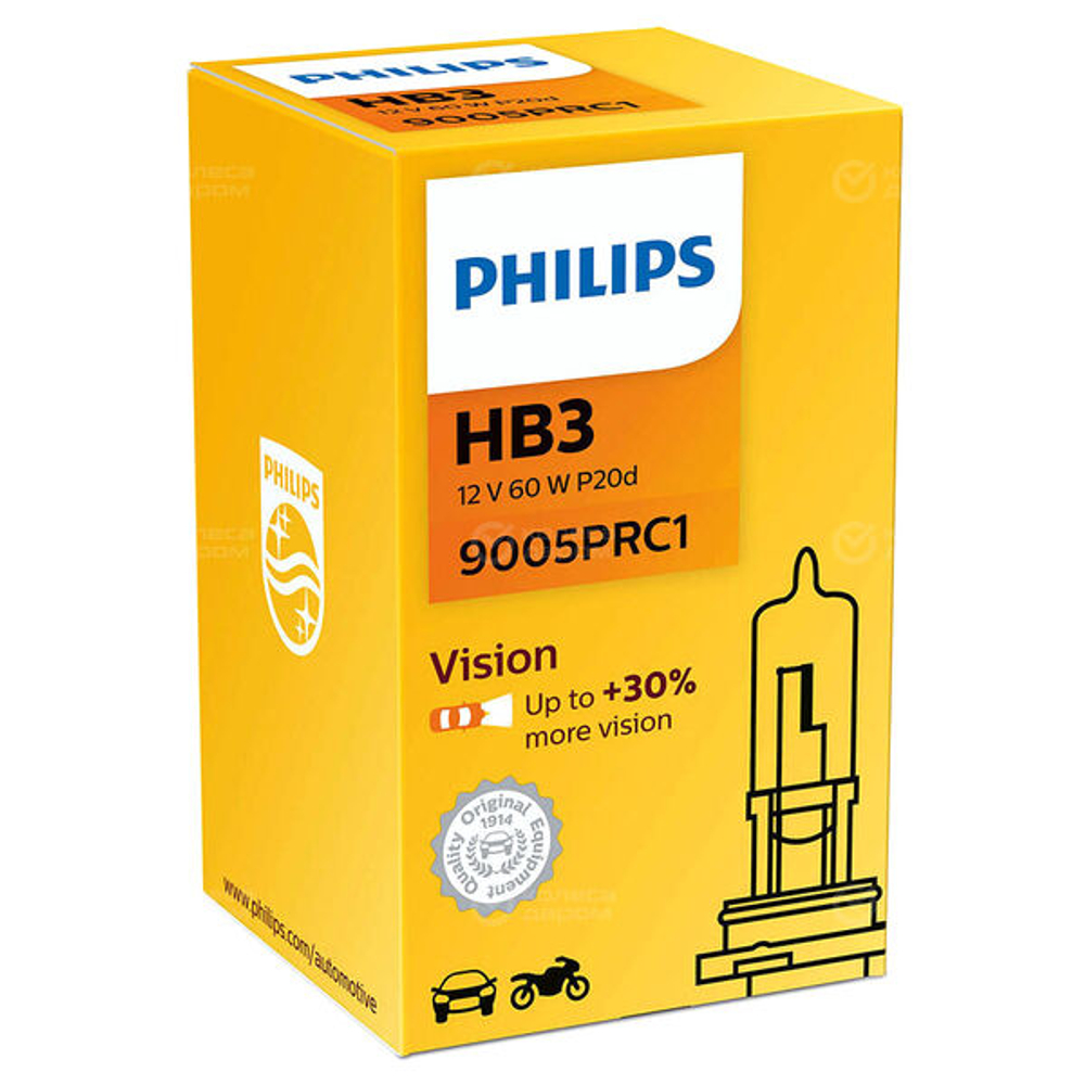 Лампа PHILIPS - HB3-65 Вт