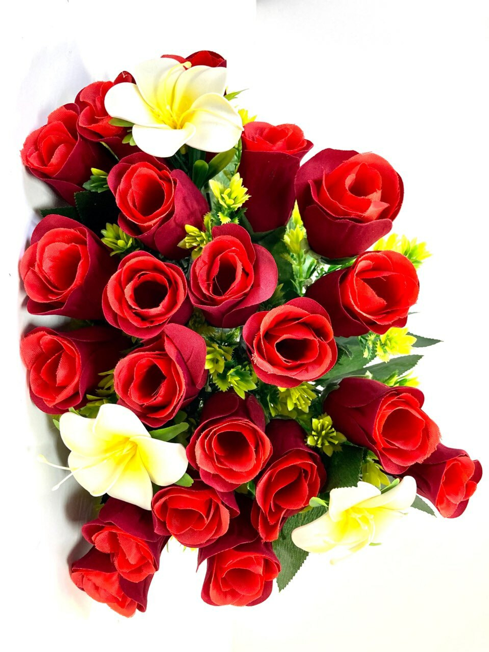 Искусственные цветы розы для кладбища 300565