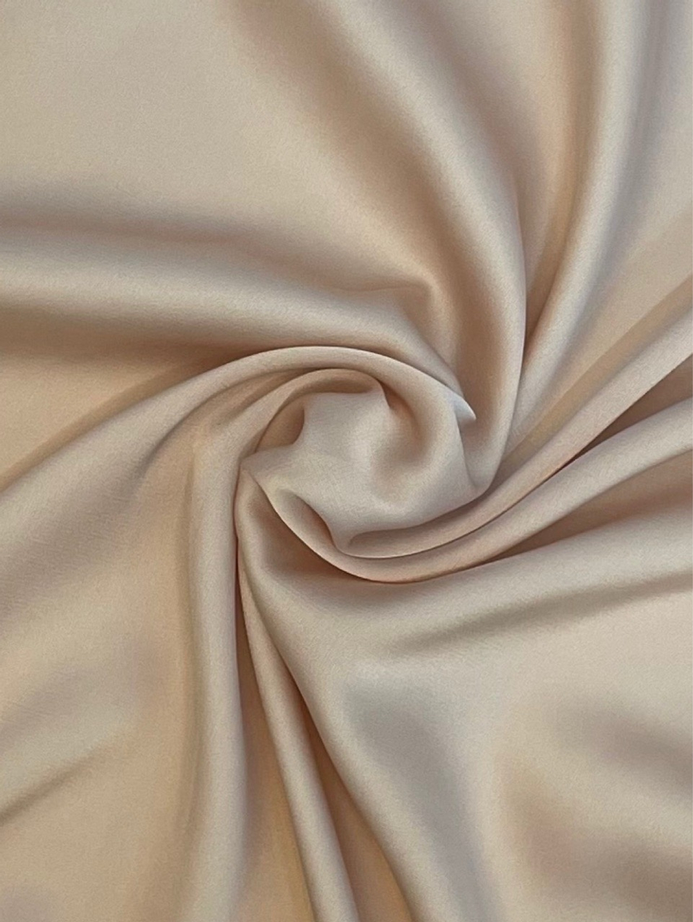 Ткань "Шелк Армани" (бежевый)
