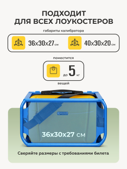 Чемодан S с кейсом в комплекте Желтый