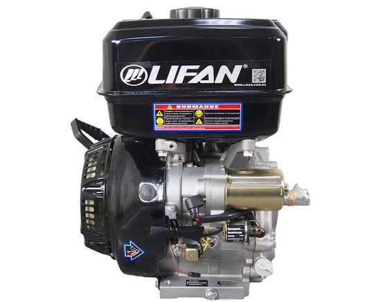 Двигатель бензиновый LIFAN 188FD 3А (13 л.с., эл стартер, катушка 3А)