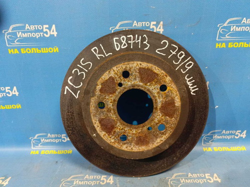 Диск тормозной задний SUZUKI SWIFT 2004-2010