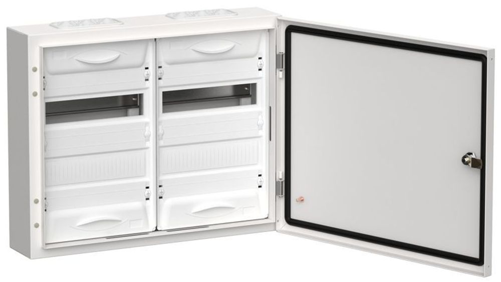 Корпус ЩРн-48 (2х24) TITAN 5 460х570х140 IP54 одна дверь метал. бел. IEK TI5-50-N-2X024-54 Корпус ЩРн-48 (2х24) TITAN 5 460х570х140 IP54 одна дверь метал. бел. IEK TI5-50-N-2X024-54