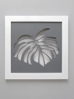 Панно резное в раме