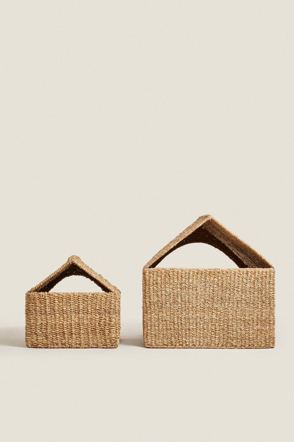 ZARA HOME ДОМИК ДЛЯ ДОМАШНИХ ЖИВОТНЫХ, СВЕТЛО-БЕЖЕВЫЙ