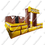 Надувной батут для аттракциона Родео "Дикий Запад", 5*5*3 м