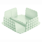 Салфетница квадратная tiffany, зеленая