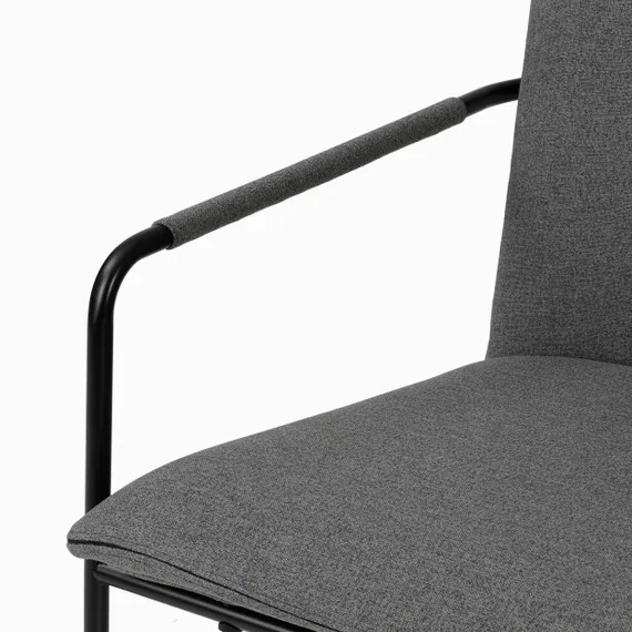 Лаунж-кресло Bam серое