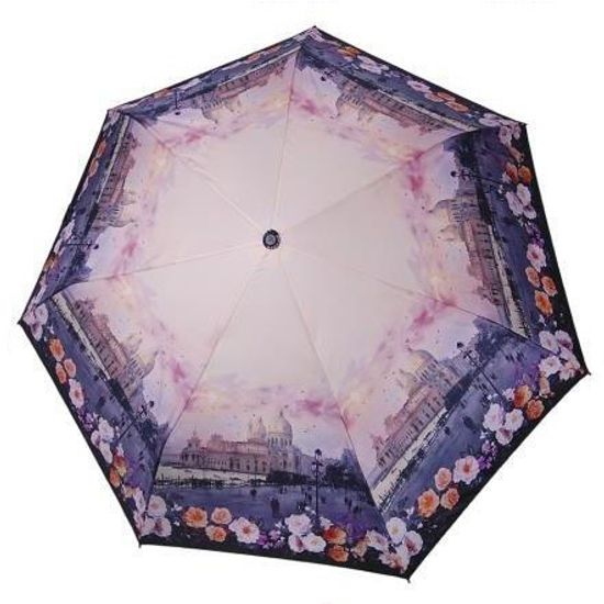 Компактный Женский зонт Три Слона 4701-O-06