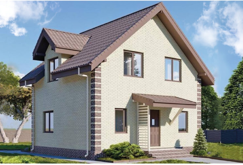 Проект Дома 90,47 кв. м К-162