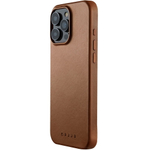 Чехол Mujjo Leather Case - iPhone 16 Pro Max - Magsafe Compatible - Braun