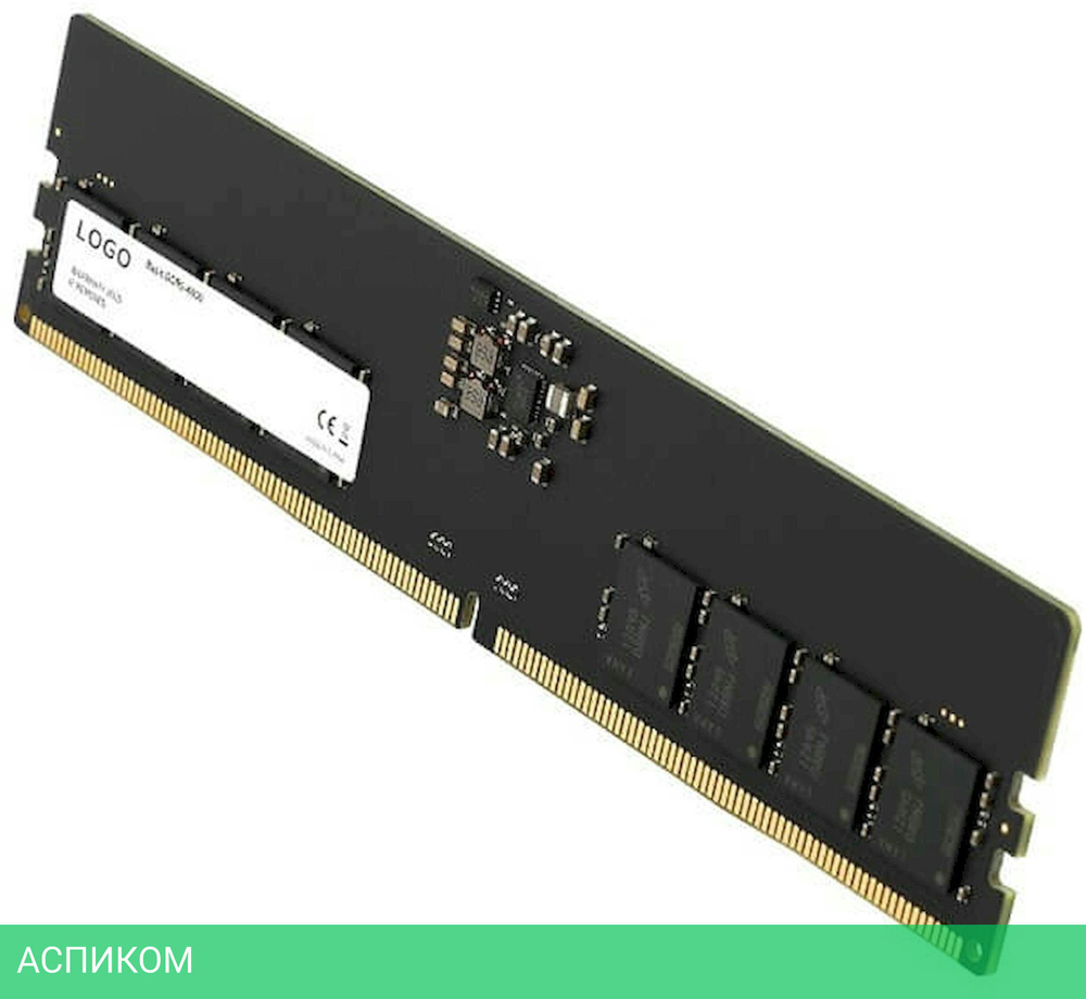 Оперативная память Netac Basic 8GB DDR5 4800МГц (NTBSD5P48SP-08)