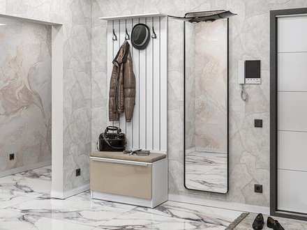 Прихожая Стиль-01 Gallant Белый