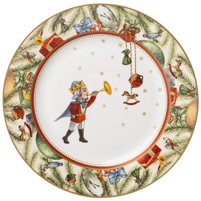 Тарелка закусочная 20,5см «Щелкунчик»