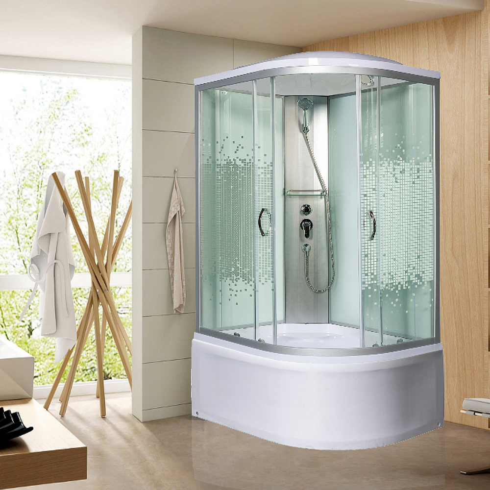 Душевая кабина Мономах 120x80x44 C МЗ L 10000005841 без гидромассажа