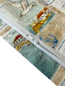 Пододеяльник перкаль Сказка "Витамин Sea" 2-спальный на молнии 175x215 см