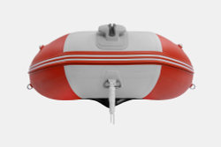 Надувная лодка GLADIATOR C330AL красно-белый
